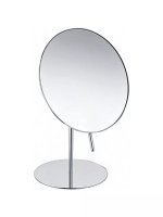 Зеркало косметическое настольное GAPPO G6208, 20cm, хром