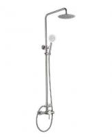 Душевая система с тропическим душем  GLAUF/Solone EZA16-A090, нерж. сталь