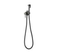 Смеситель с гигиеническим душем FRAP F7505-9, латунь, оружейная сталь